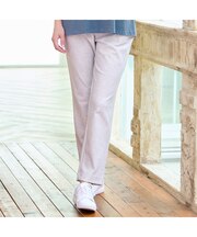 【暖かパンツ・洗える・日本製・3L/4Lサイズ】デニム柄裏起毛パンツ