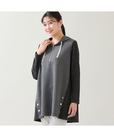 【洗える・3L/4Lサイズあり】Aラインフーディー