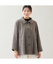 千鳥柄Aラインジャケット