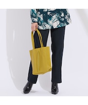 【L～4L】デニムプリント裏起毛パンツ