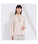 【L～４L・アンサンブル対応】シアーネックプルオーバーニット