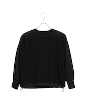 【洗える】配色使いプルオーバーカットソー