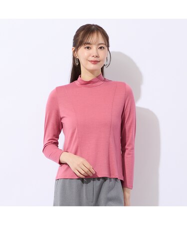 【洗える】バンデーラ天竺ハイネックTシャツ