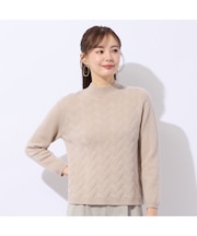 カシミヤ7GGプルオーバーニット