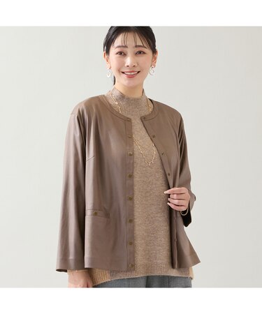 【一部店舗・WEB限定】フェイクレザージャケット