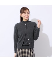 【アンサンブル対応】カシミヤニットカーディガン