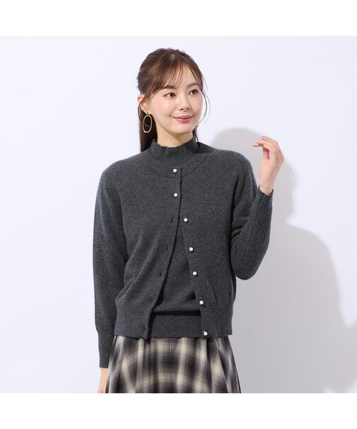 【アンサンブル対応】カシミヤニットカーディガン