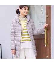 軽量タフタダウンコート