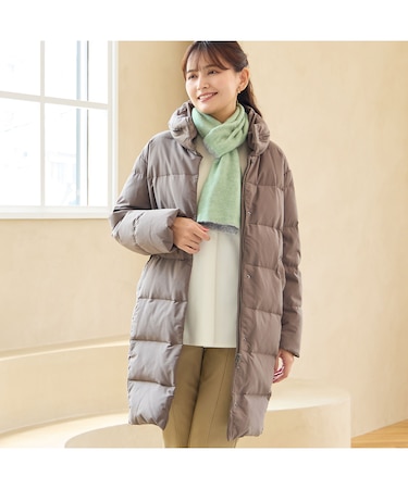 【一部店舗・WEB限定・フード収納可】コクーンダウンコート