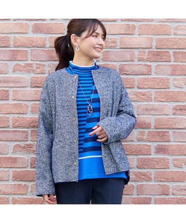 【一部店舗・WEB限定】ツイードダウンジャケット