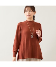 ペプラムセーター