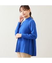 ペプラムセーター