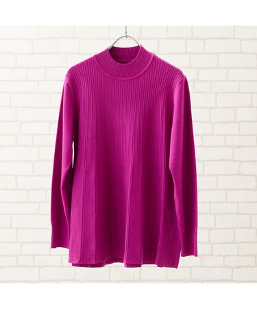 ペプラムセーター