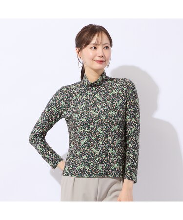 【洗える】フランス製素材微起毛Tシャツ