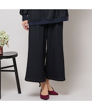 【手洗いOK・セットアップ対応】裏起毛ワイドパンツ