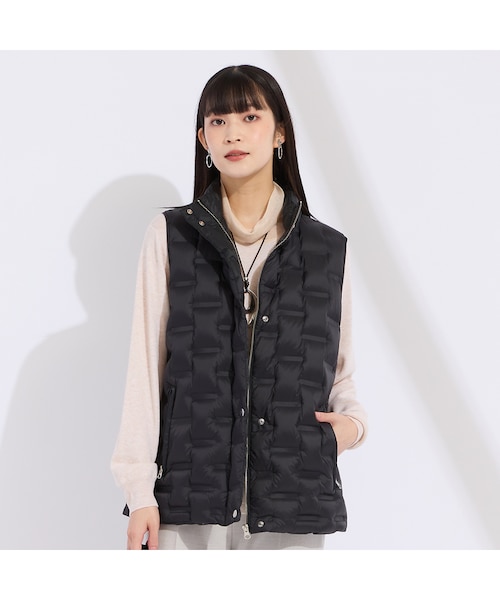 L～4L】ナイロンタフタダウンベスト｜ジュニアーオンラインショップの