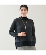 【3L/4Lサイズあり】綿混ジャージープルオーバー