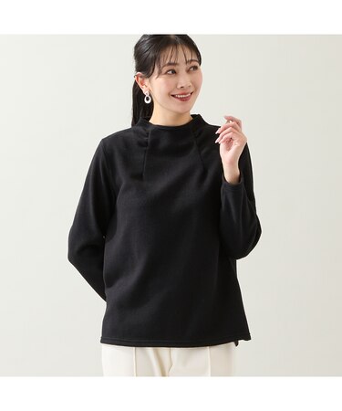 【洗える・日本製・3L/4Lサイズあり】ふっくら起毛カットソー