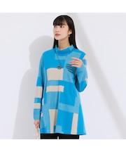 【M～4L】両面起毛チェックTシャツ