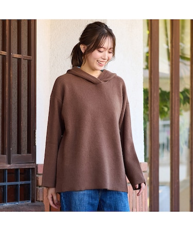 ＦＯＸダブルフェイス・フーディーニット