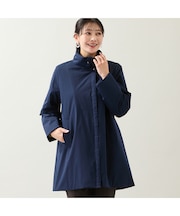 【軽量・中綿裏地つき・3L/4Lサイズあり】スタンドカラーコート