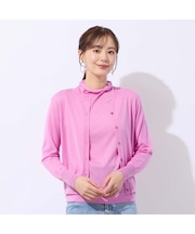 【アンサンブル対応】ウールシルクニットカーディガン