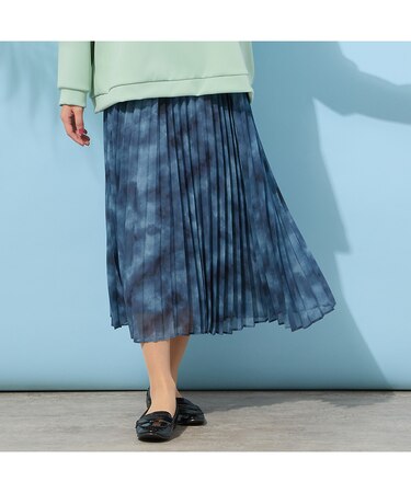 アコーディオンプリーツ・シフォンスカート