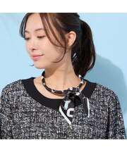 スカーフ風・マグネットネックレス