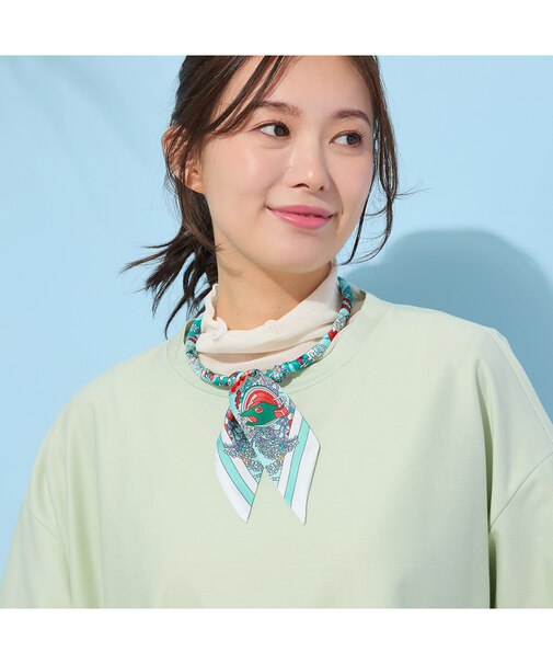 スカーフ風・マグネットネックレス