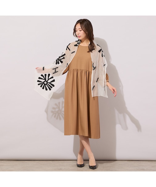 刺繍加工シアーストール