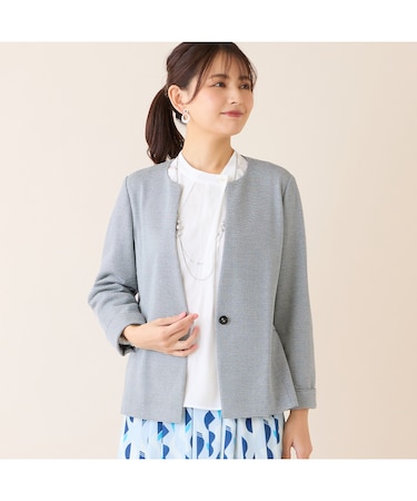 【オケージョン対応】キーネックジャケット