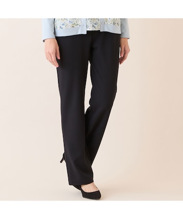 【洗える・セットアップ可】ストレッチストレートパンツ