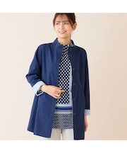 スタンドカラーボンディングコート