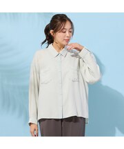 【手洗いOK・セットアップ対応】製品洗い・テンセルデニムシャツ