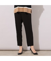 【セットアップ対応】ピンタックテーパードパンツ