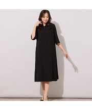 【セットアップ対応】セラテリー梨地ワンピース