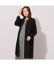 【セットアップ対応】パイピング切り替えガウンジャケット