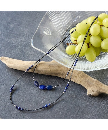 【一部店舗・オンラインショップ限定】ラピスラズリダブルマグネットネックレス