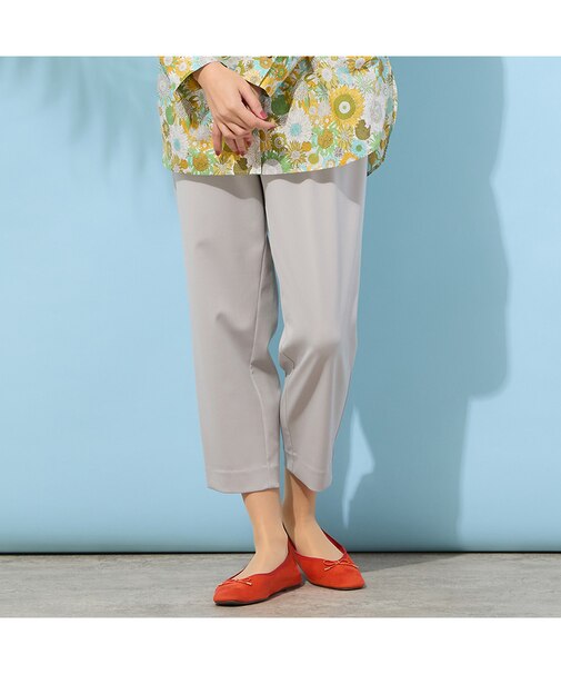 【手洗いOK・接触冷感・撥水】テーパードパンツ