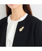 【WEB先行販売/一部店舗・オンラインショップ限定】リーフブローチ