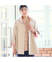 【防風・フード取り外し可・3Lサイズあり】ボンディングAラインジャケット