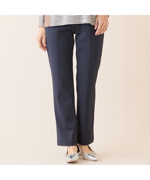 【洗える・日本製・S～LLサイズ】ベーシックストレートパンツ