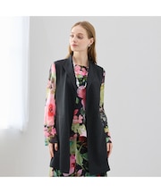 【M～4L/セットアップ対応】スラブオックス着流しベスト