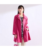 【M～4L】スタンドカラードライワッシャーコート