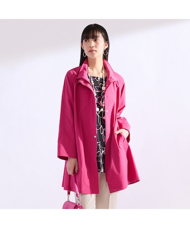 【M~4L】スタンドカラードライワッシャーコート