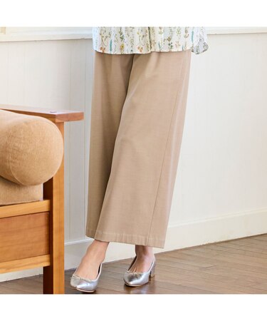 【洗える・セットアップ可・L～4Lサイズ】ハニカムデニムパンツ