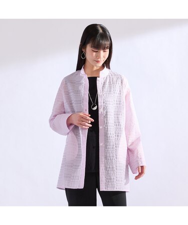 【M～4L】米沢織シアーブラウス