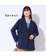 【Sprout./M～4L】トレンチジャケット
