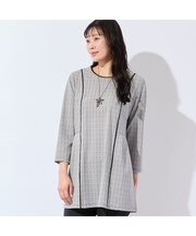 【洗える・清涼快適素材・L～4Lサイズ】Breeze Coolチュニック