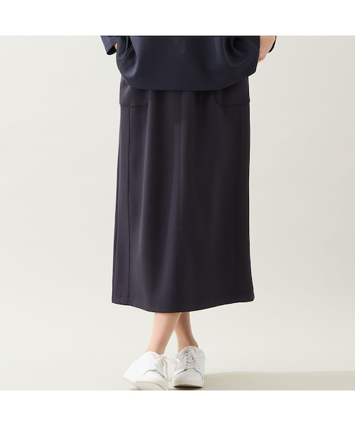 【洗える・セットアップ可・3Lサイズあり】Iラインスカート